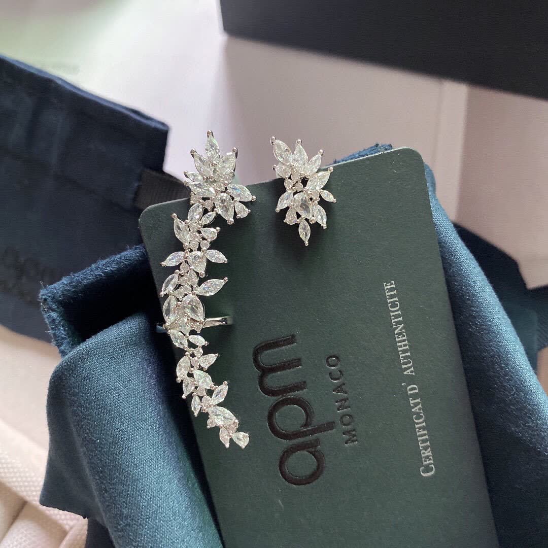 APM Monaco Earrings - Floral Design